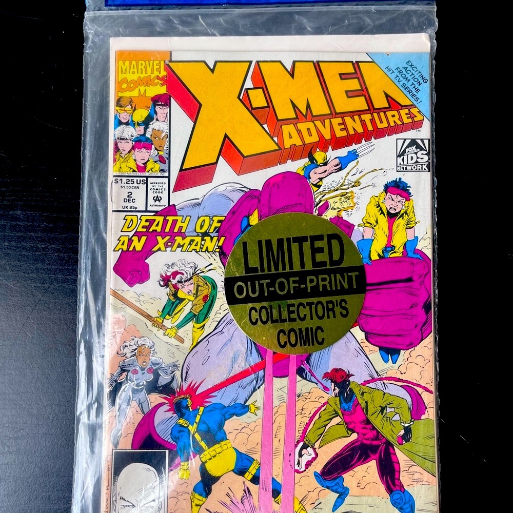 Marvel X-Men Adventures Comic - Red, Yellow, Blue